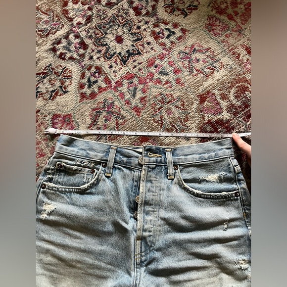 Agolde Parker Vintage Cutoff Jean shorts size 24/25/26 - Picture 2 of 6